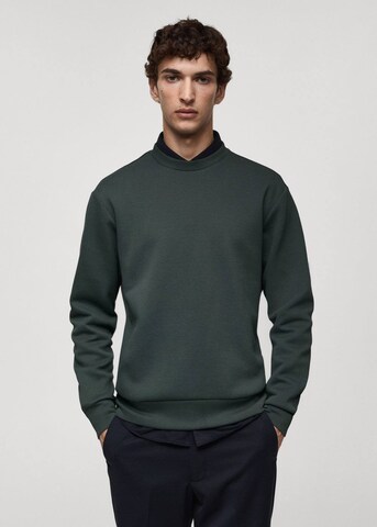 MANGO MAN Sweatshirt 'Romoc' i grön: framsida