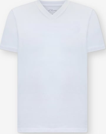 s.Oliver - Camiseta en blanco: frente