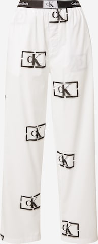 Calvin Klein Underwear - Calças de pijama em branco: frente
