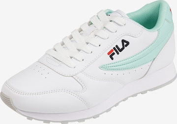 FILA Låg sneaker 'ORBIT' i vit: framsida