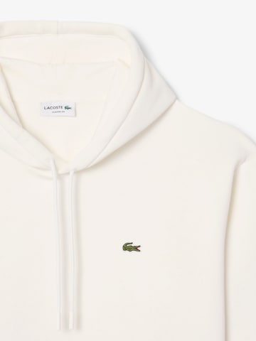 LACOSTE - Sudadera en blanco
