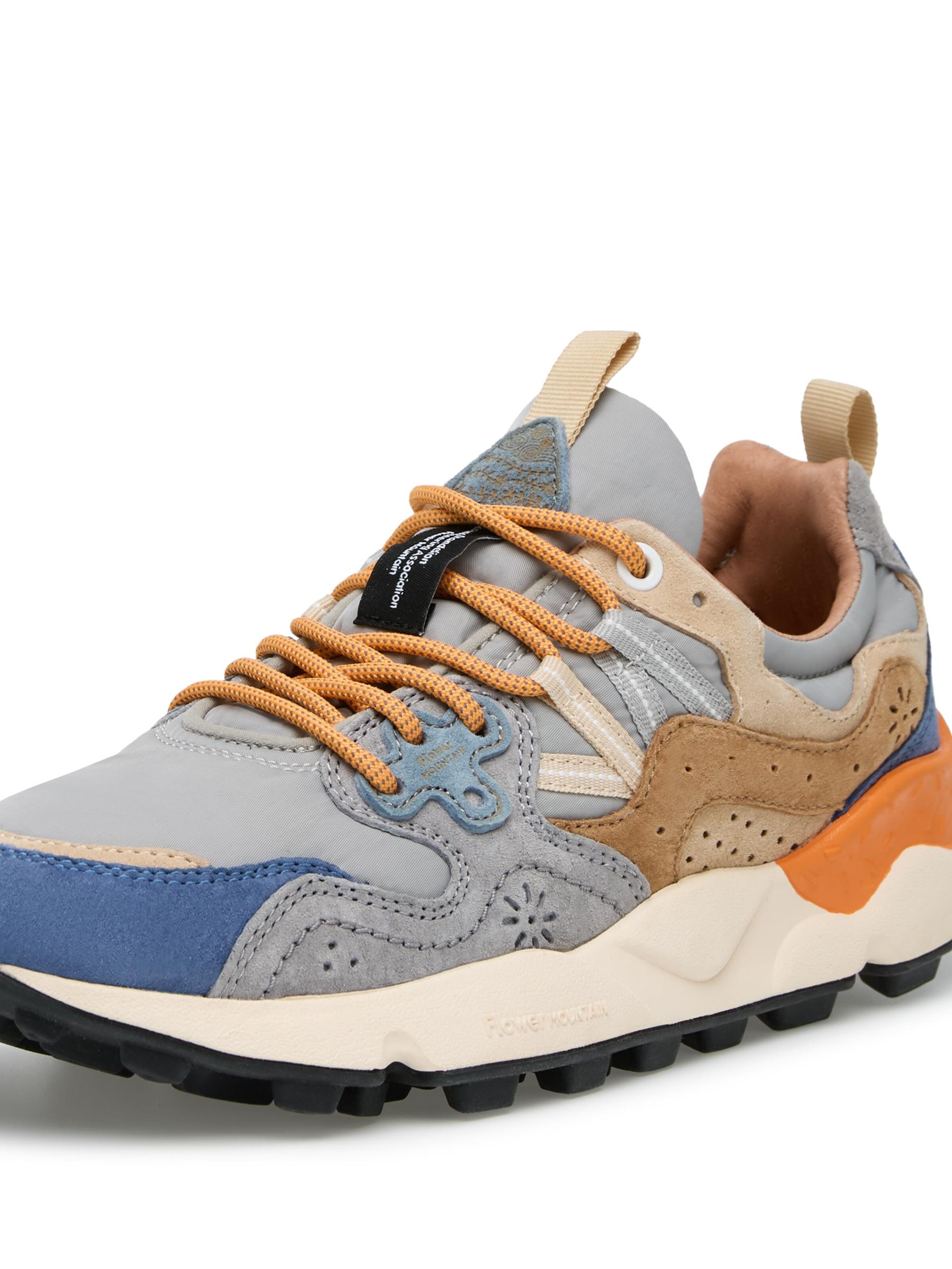 Baskets basses 'YAMANO 3 UNI' Flower Mountain en bleu