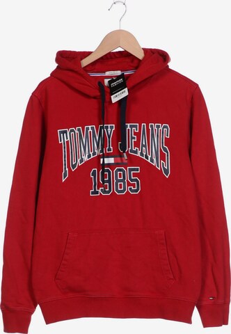 Tommy Jeans Sweatshirt & Zip-Up Hoodie in XXL in Red: front