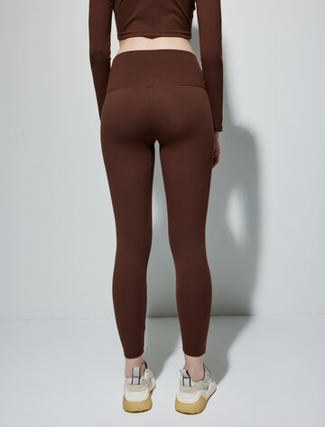 Koton Skinny Leggings in Brown