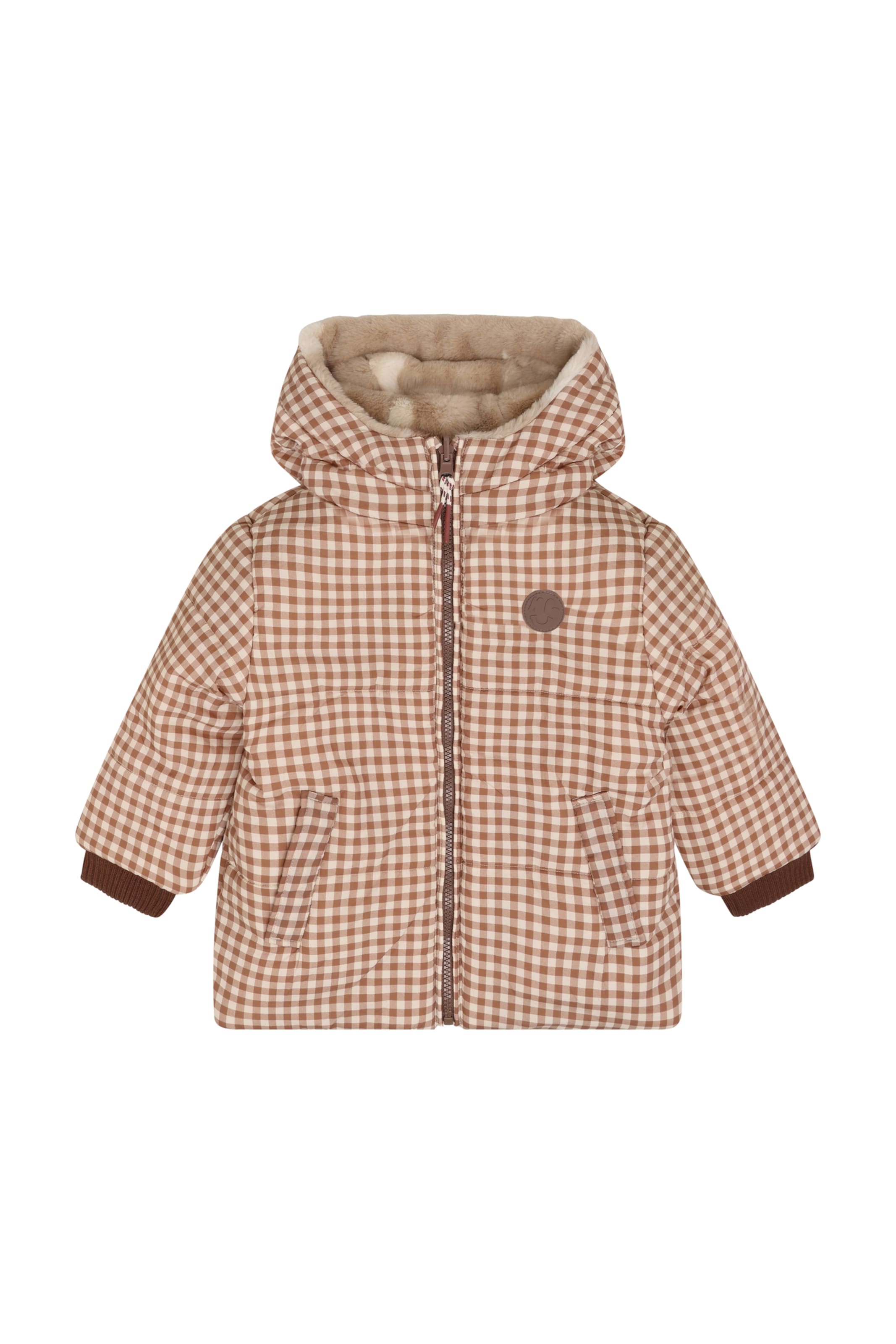 Noppies Jacke in Braun: Vorderseite