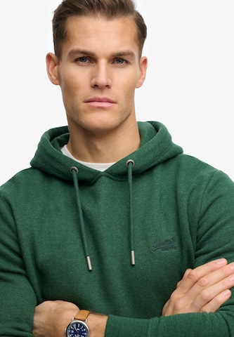 Superdry Sweatshirt 'Essential' in Groen