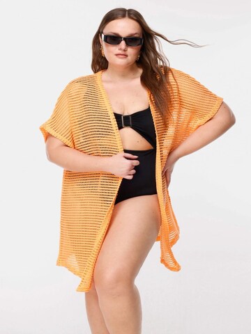 Shape Of You Gebreid vest in Oranje