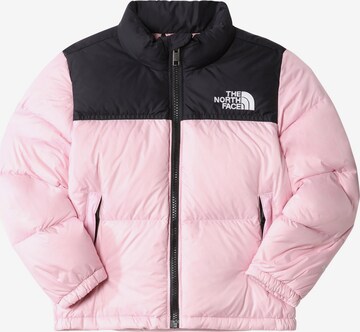 THE NORTH FACE Outdoorová bunda 'RETRO NUPTSE' – pink: přední strana