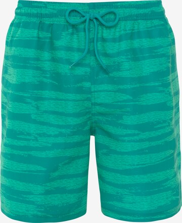 Shorts de bain KangaROOS en vert : devant