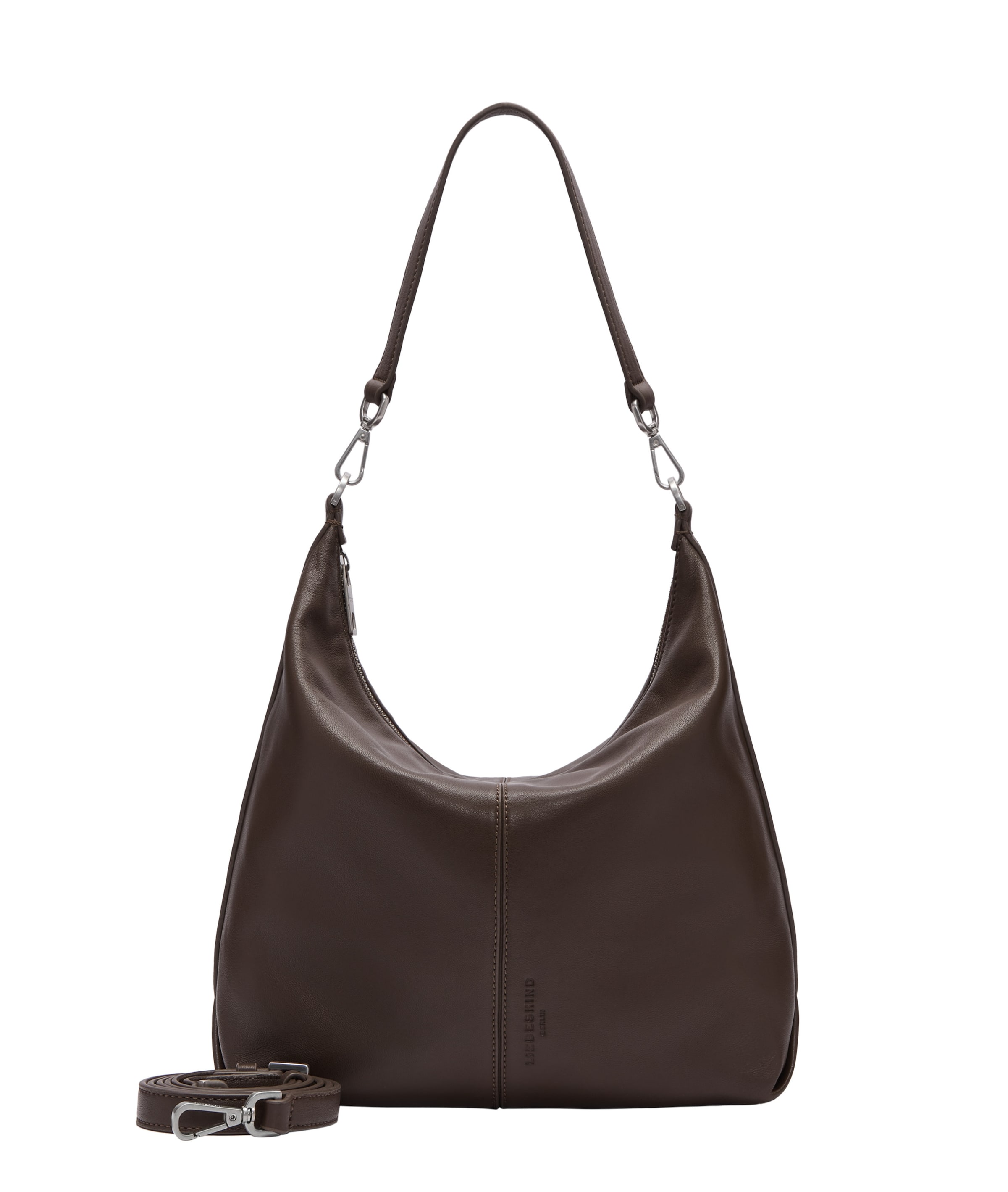 Liebeskind Berlin Shoulder Bag in Brown: front