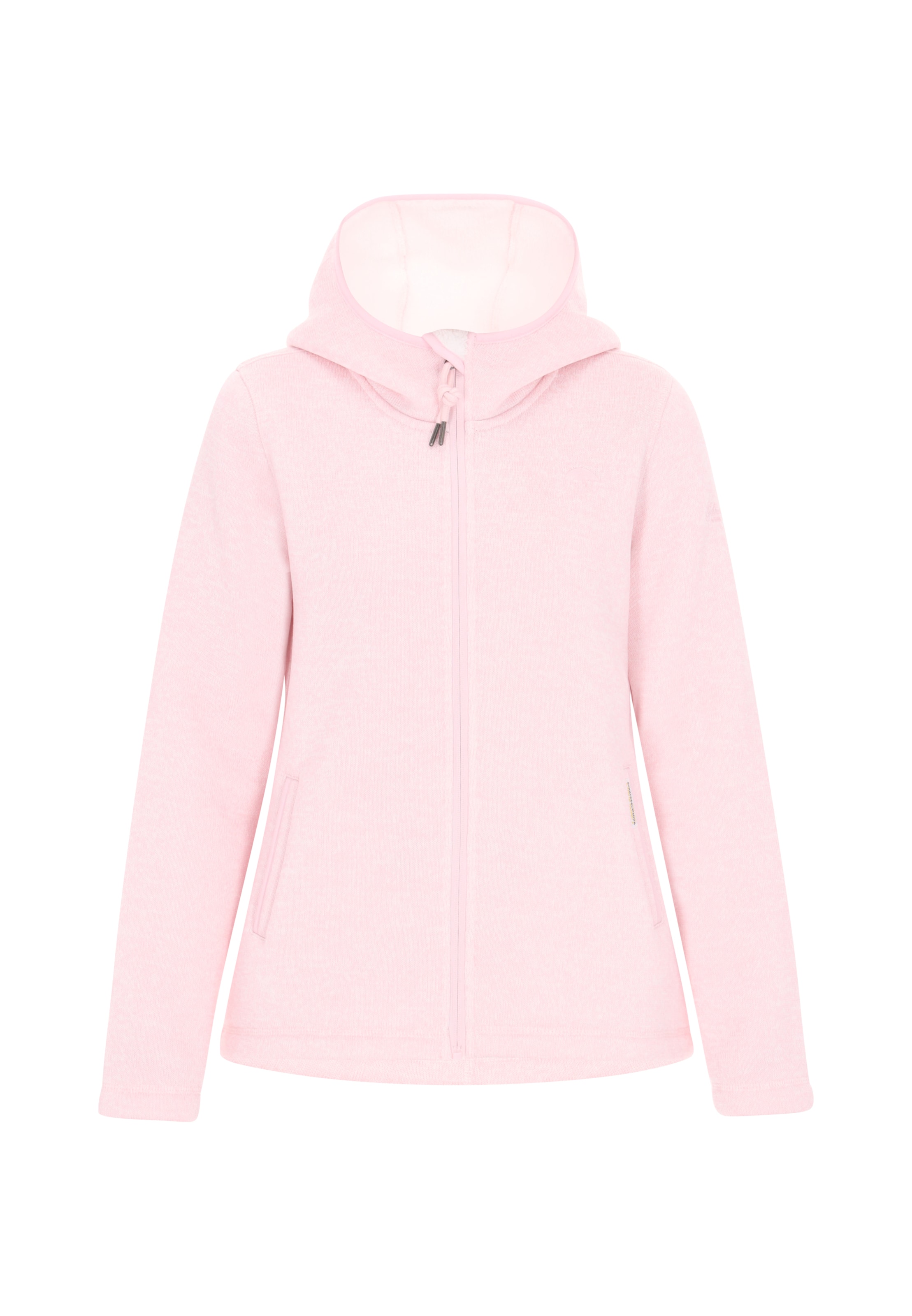 Schmuddelwedda Fleecejacka i rosa: framsida