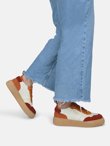 Baskets basses ' PARIA ' Crickit en rouge
