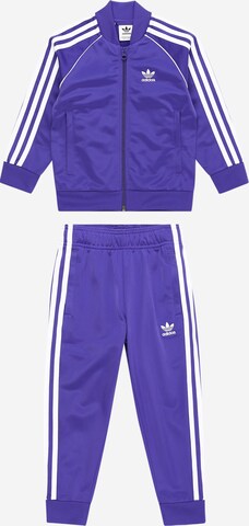 ADIDAS ORIGINALS Sweat suit 'Adicolor Sst' in Blue: front