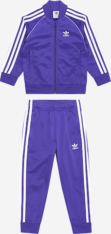 mėlyna ADIDAS ORIGINALS Treningas 'Adicolor Sst': priekis