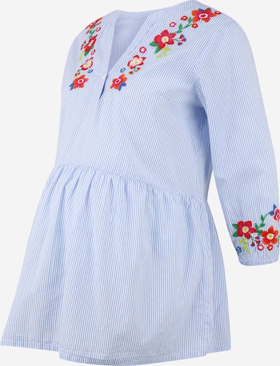 JoJo Maman Bébé Bluse in blau / rot / weiß, Produktansicht