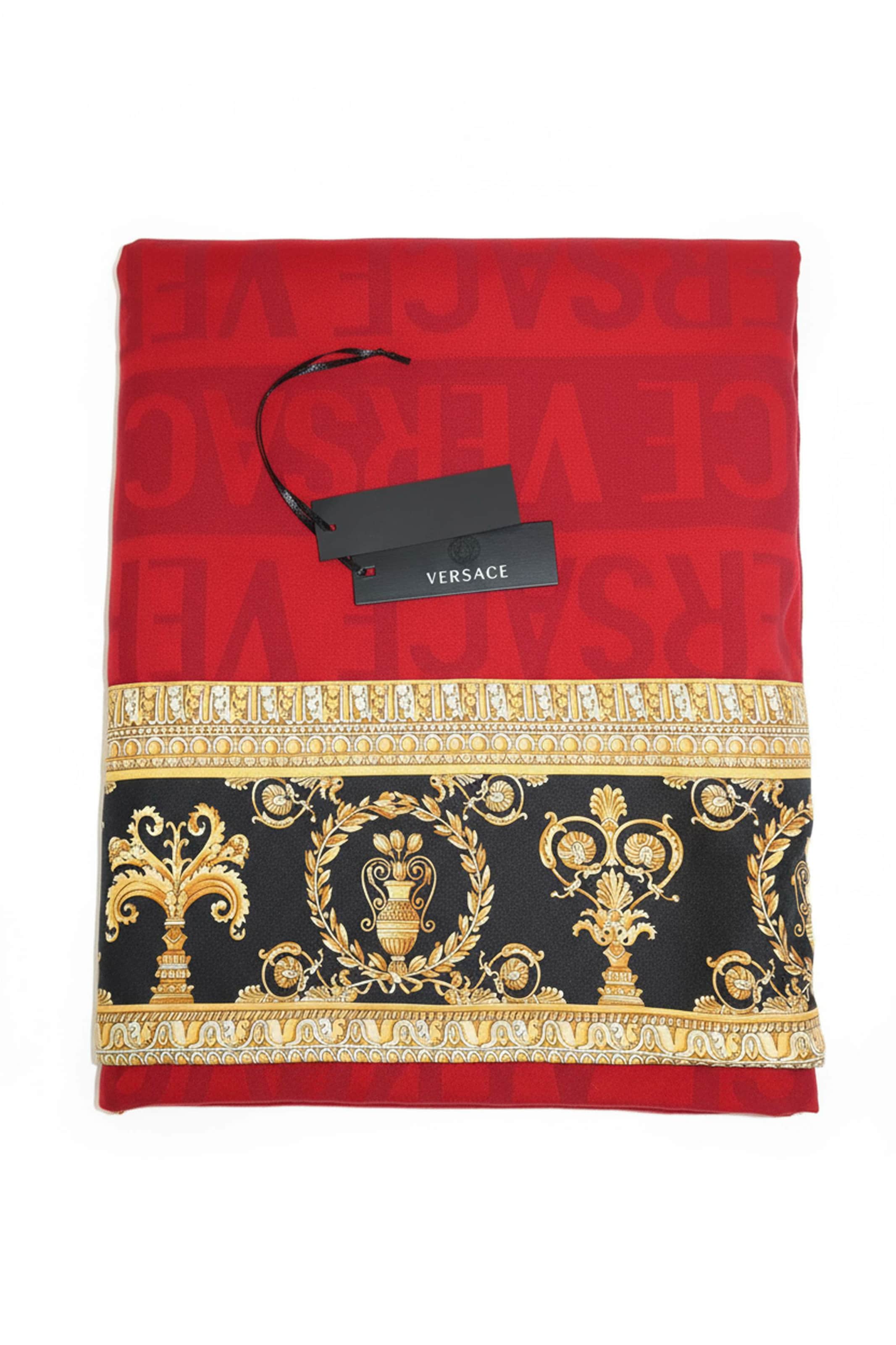VERSACE Decken 'I Love Baroque' in Rot