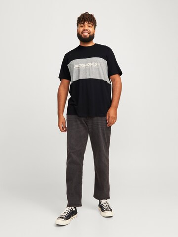 Jack & Jones Plus - Camiseta en negro
