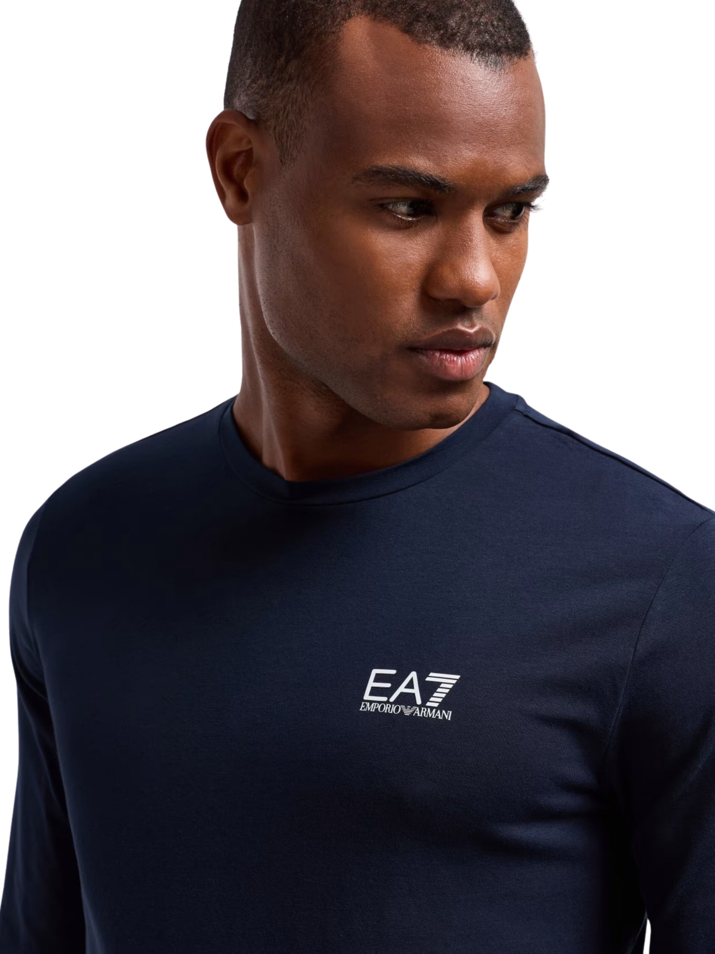 EA7 Emporio Armani Bluser & t-shirts 'Core Identity' i blå