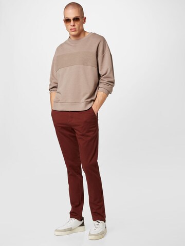 Slimfit Pantaloni eleganți 'MARCO BOWIE' de la JACK & JONES pe roșu