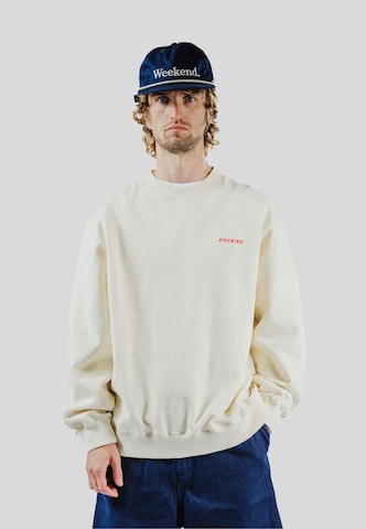 Pockies Sweatshirt 'Lobster Weekend' in Wit