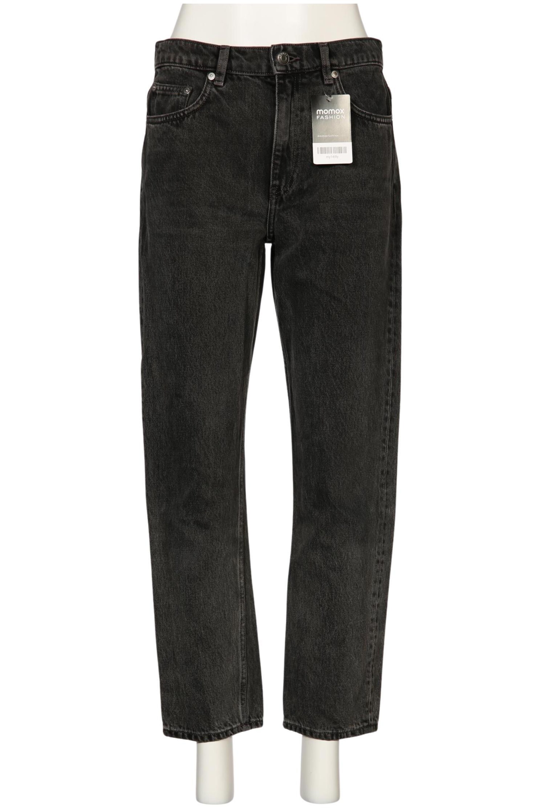Arket Jeans in 28 in Black: front
