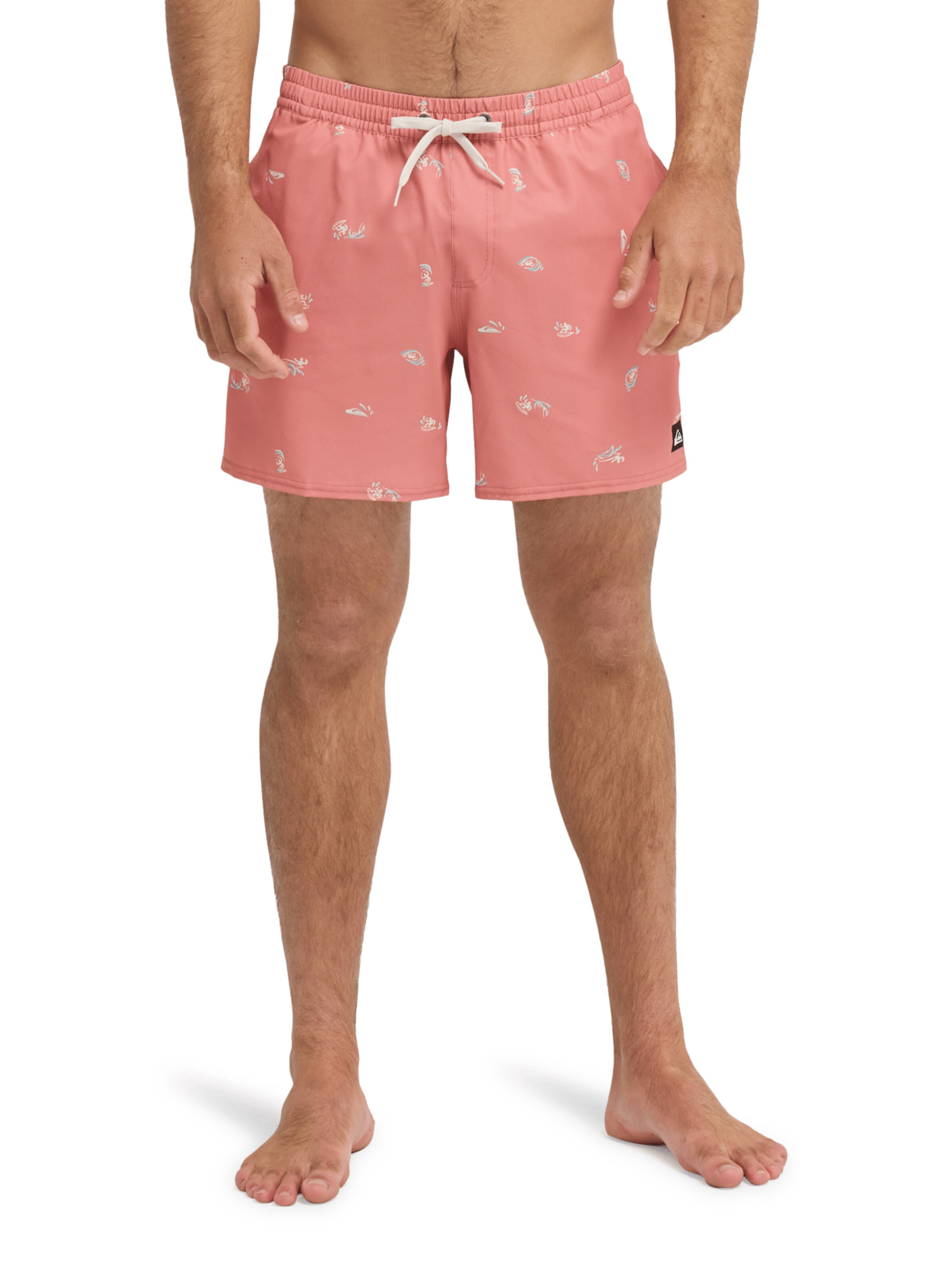 QUIKSILVER Badeshorts in Orange: Vorderseite