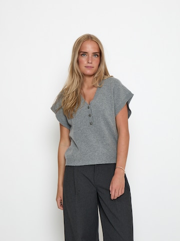 Gilet 'Blake' minus en gris : devant