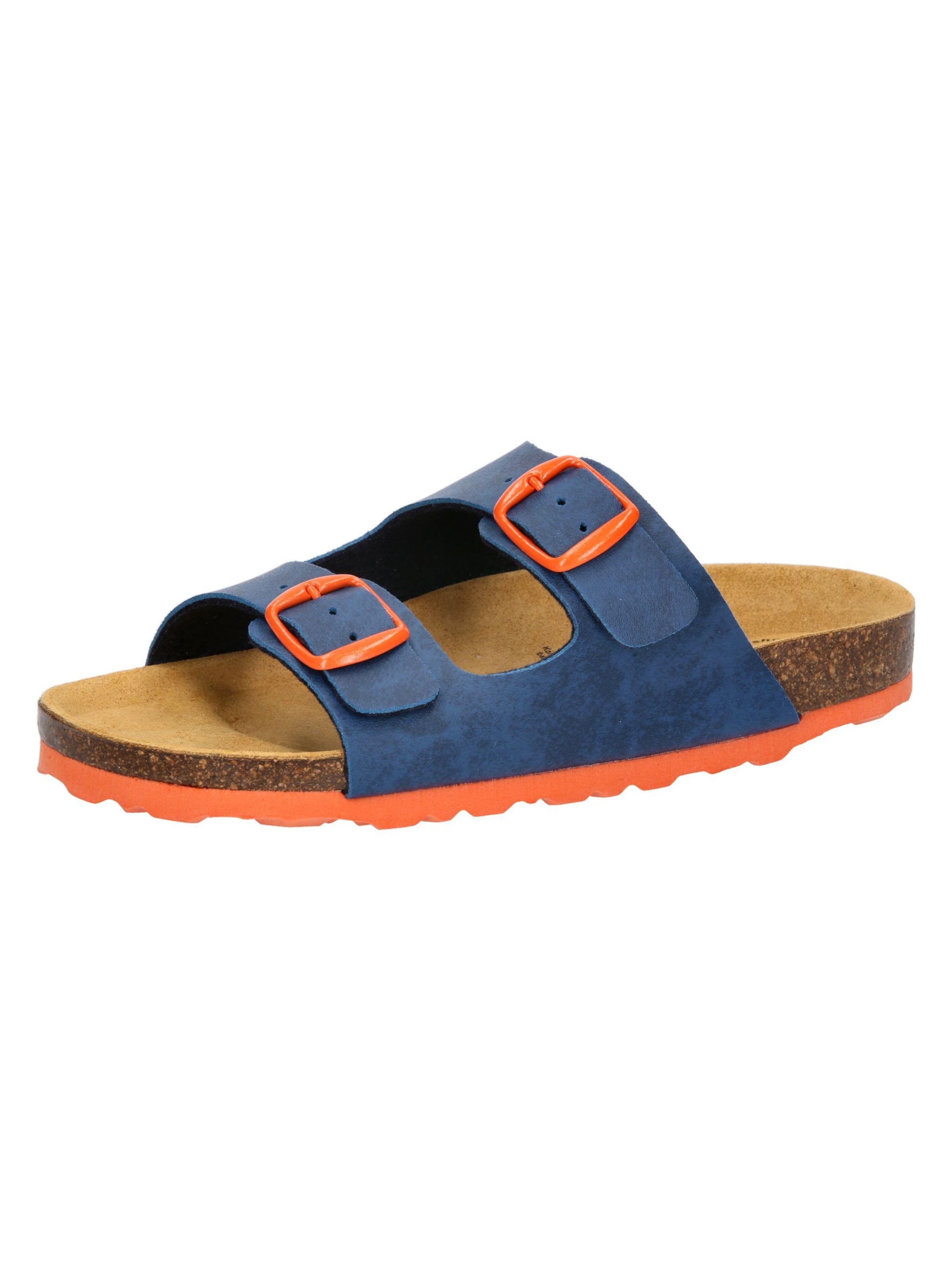 LICO Open shoes 'Bioline' in Blue: front