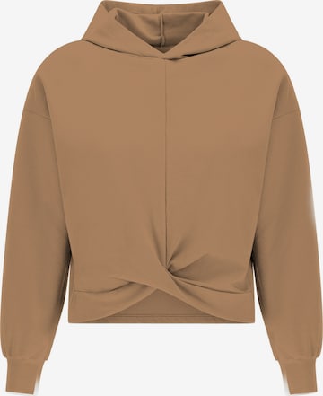 DEHA Sweatshirt in Braun: Vorderseite
