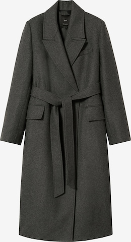 MANGO Between-Seasons Coat 'Paris' in Grey: front