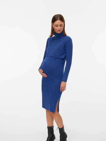MAMALICIOUS Dress 'MLSUNIV' in Blue: front