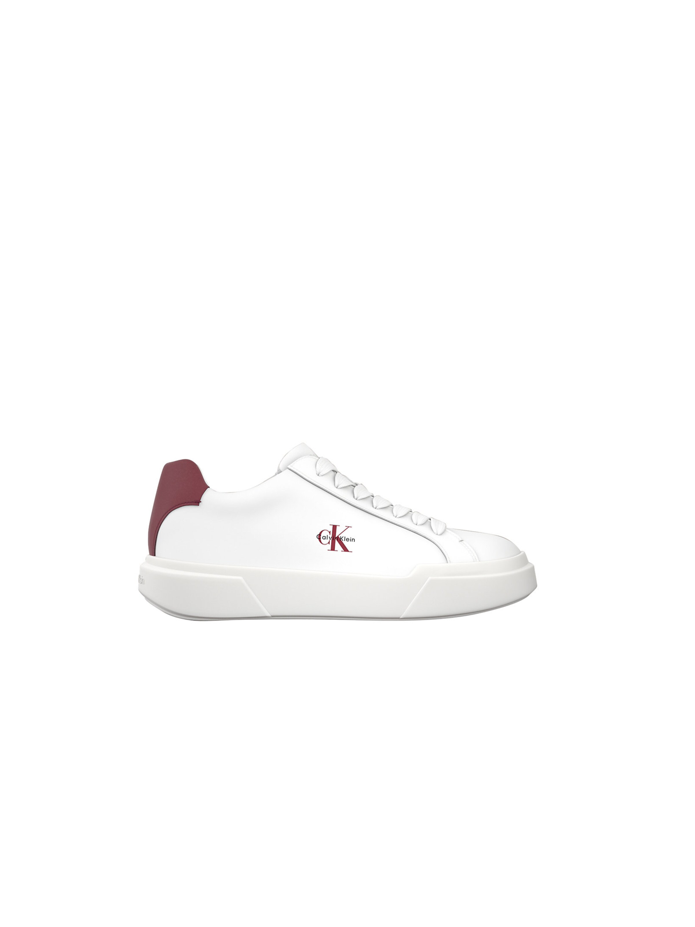 Calvin Klein Platform trainers in White: front