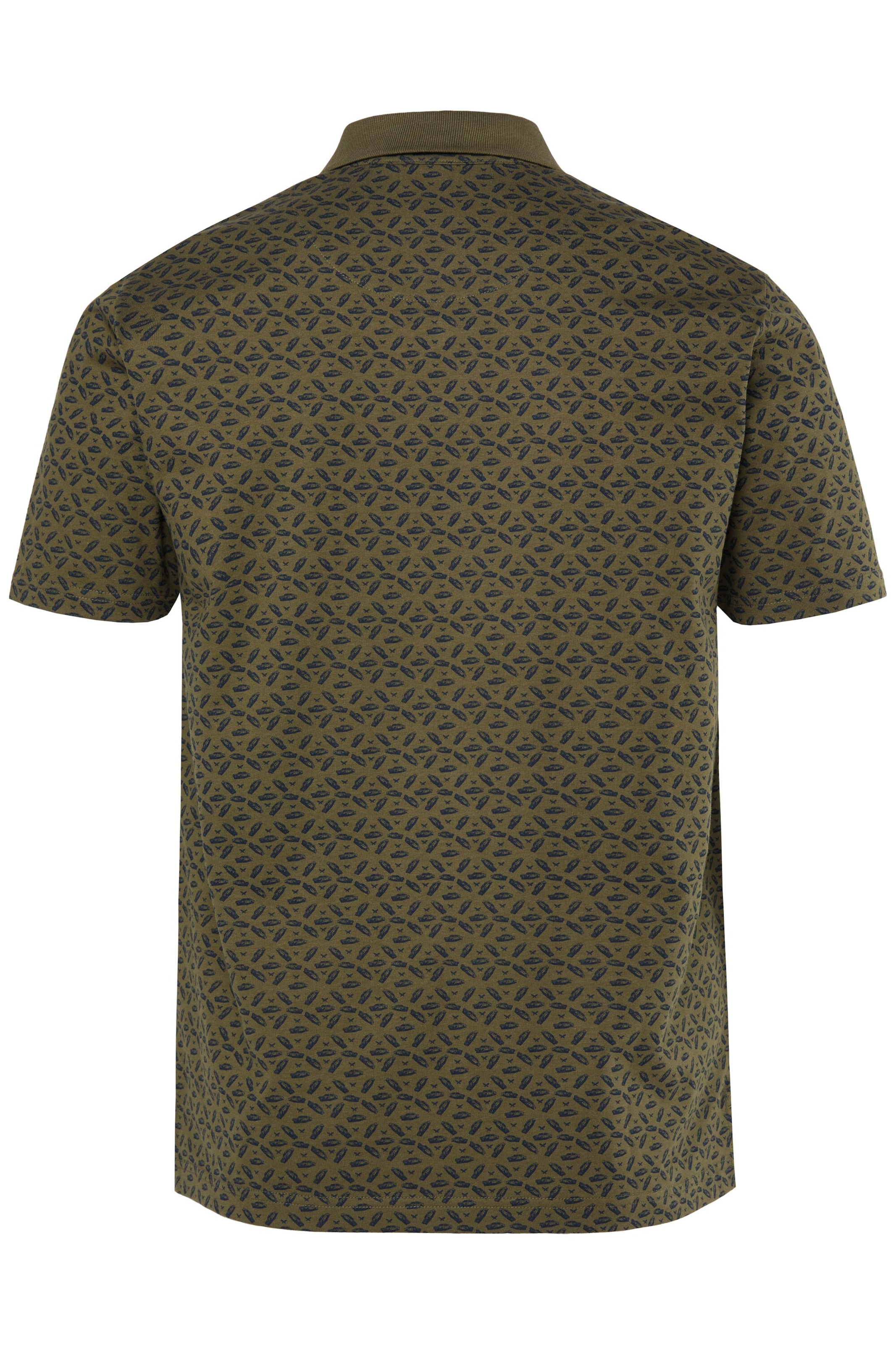 Men Plus Shirt in Grün