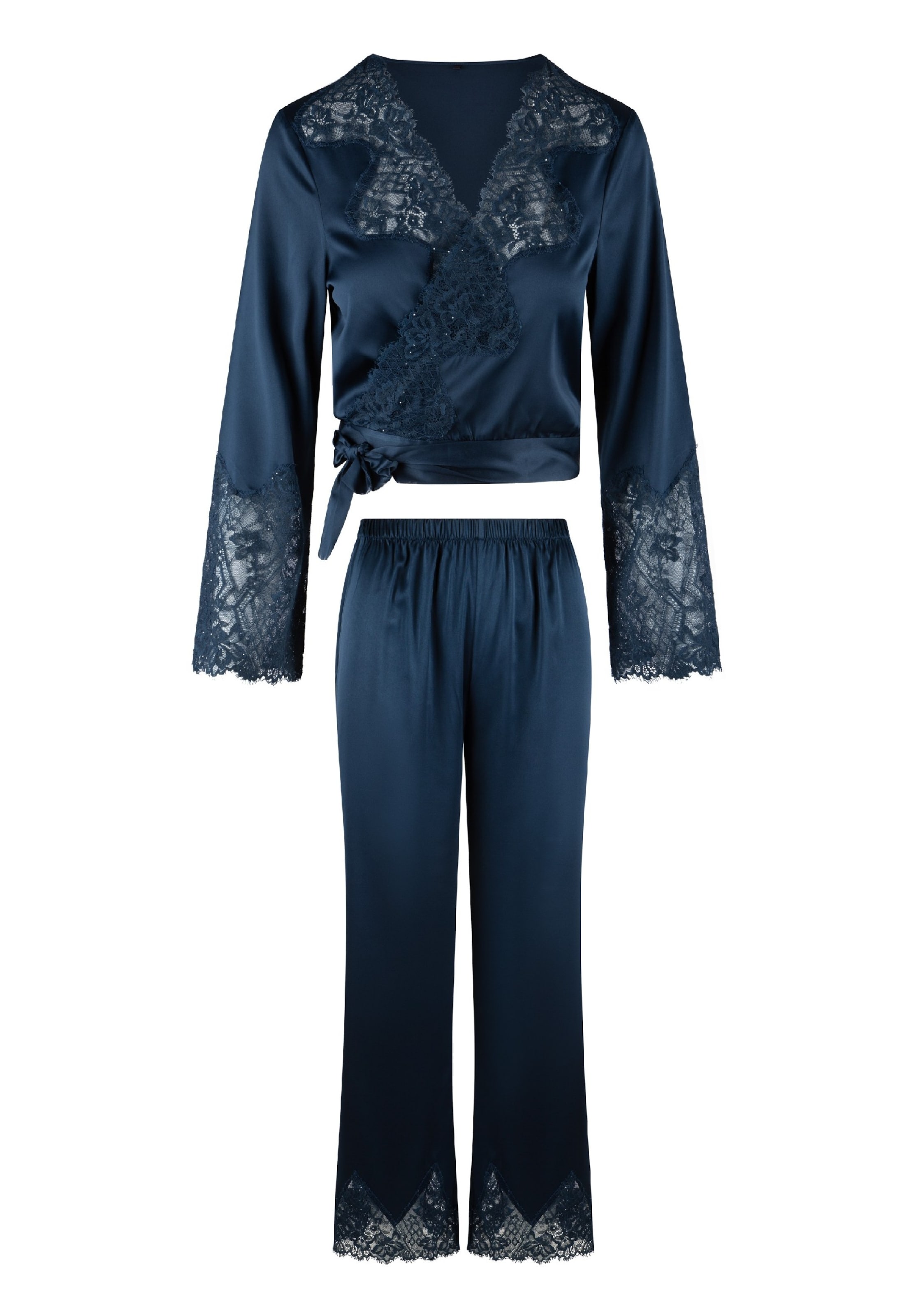 LingaDore - Pijama 'Sparkling' en azul: frente