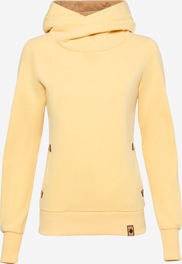 Fli Papigu Sweatshirt 'U Sexy I am Sexy' in mottled yellow, Item view
