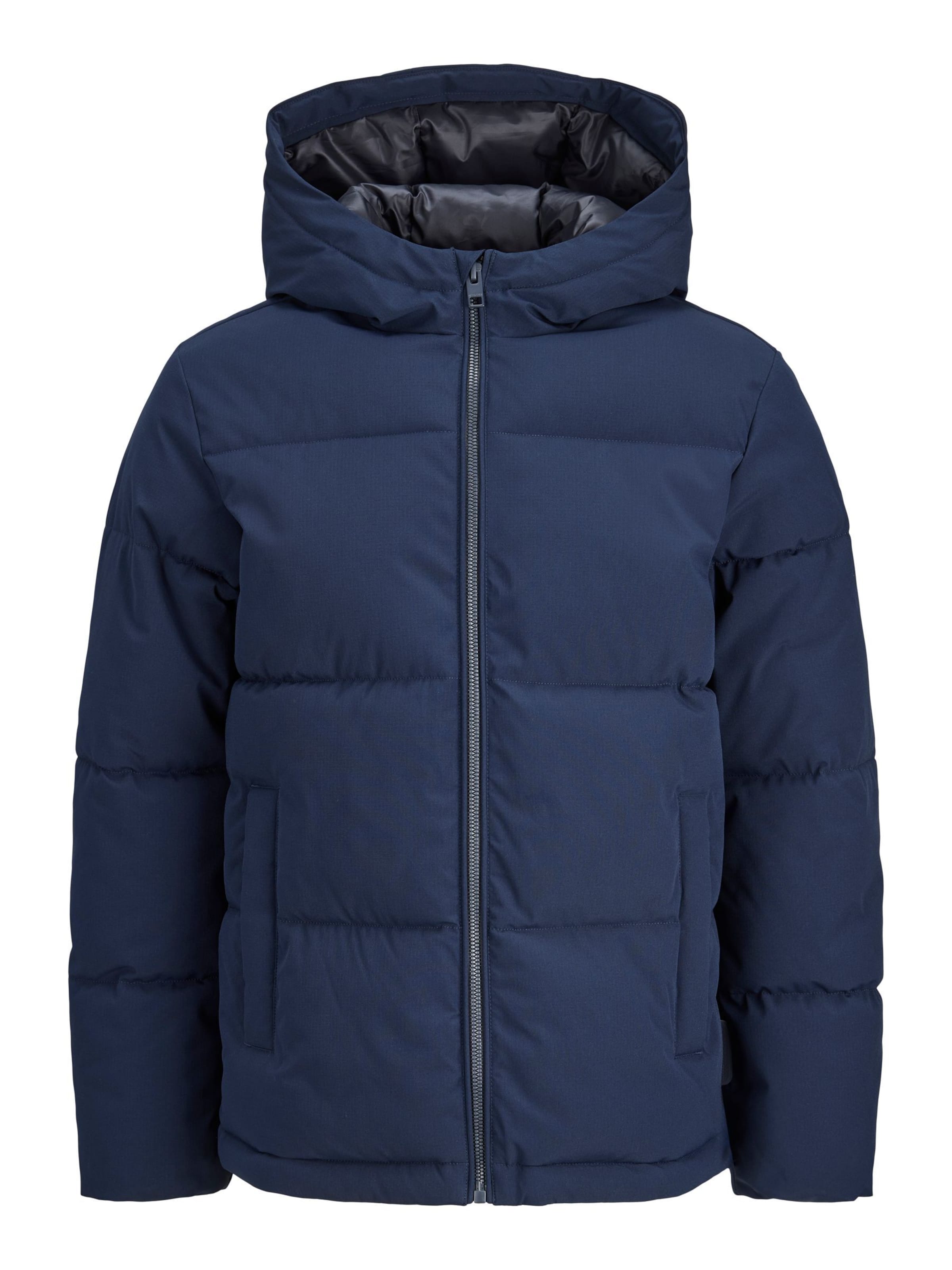 Jack & Jones Junior Tussenjas in Blauw: voorkant