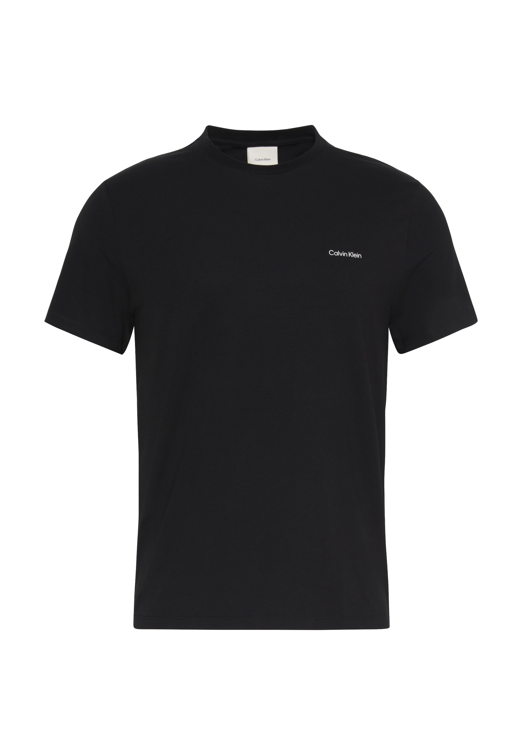 Maglietta di Calvin Klein in nero: frontale