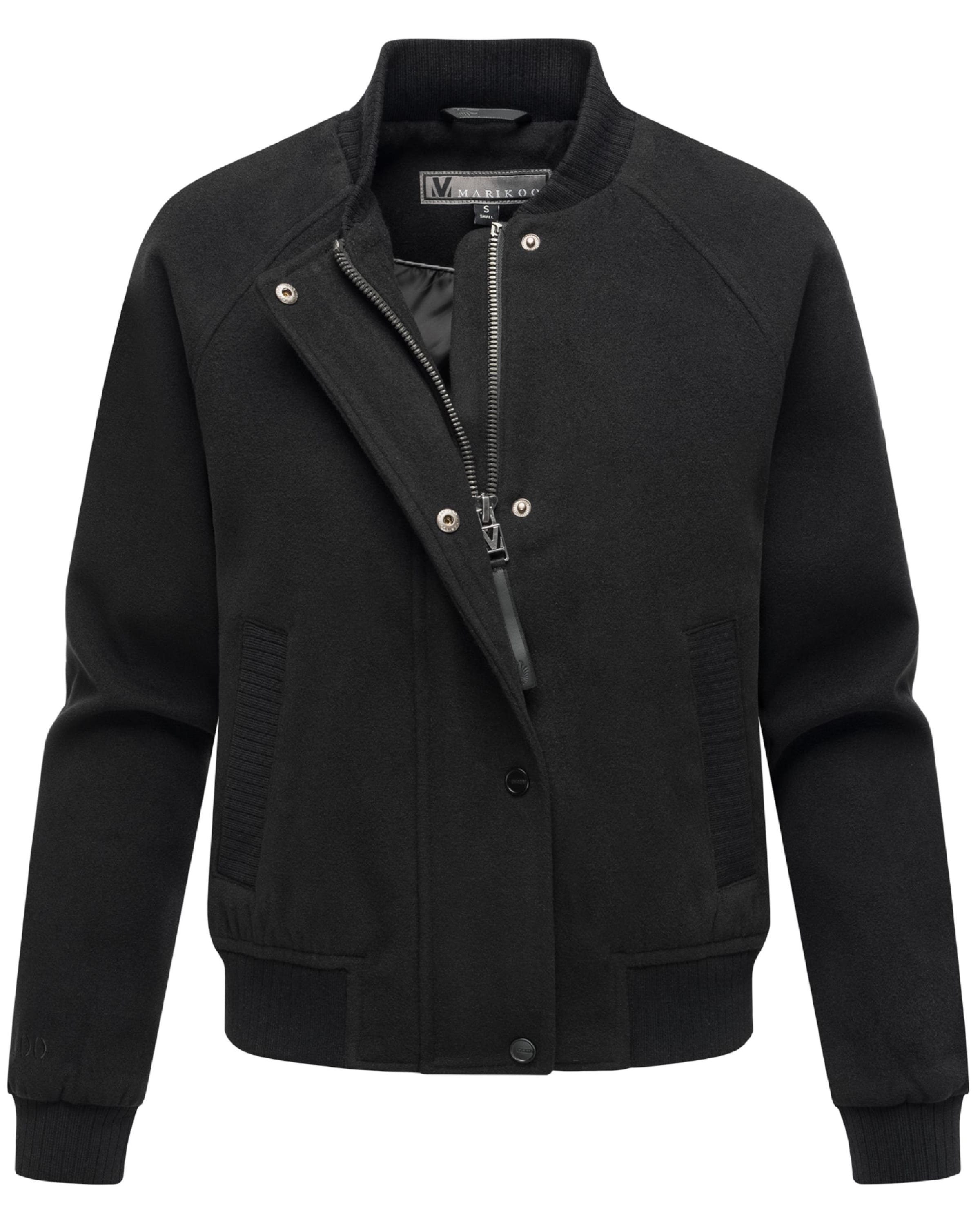 MARIKOO Демисезонная куртка 'Zunaa 16' в Черный