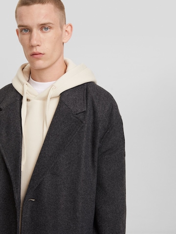 Bershka Between-Seasons Coat in Grey