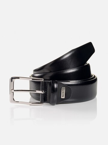 Monti Belt ' REDDING ' in Black: front