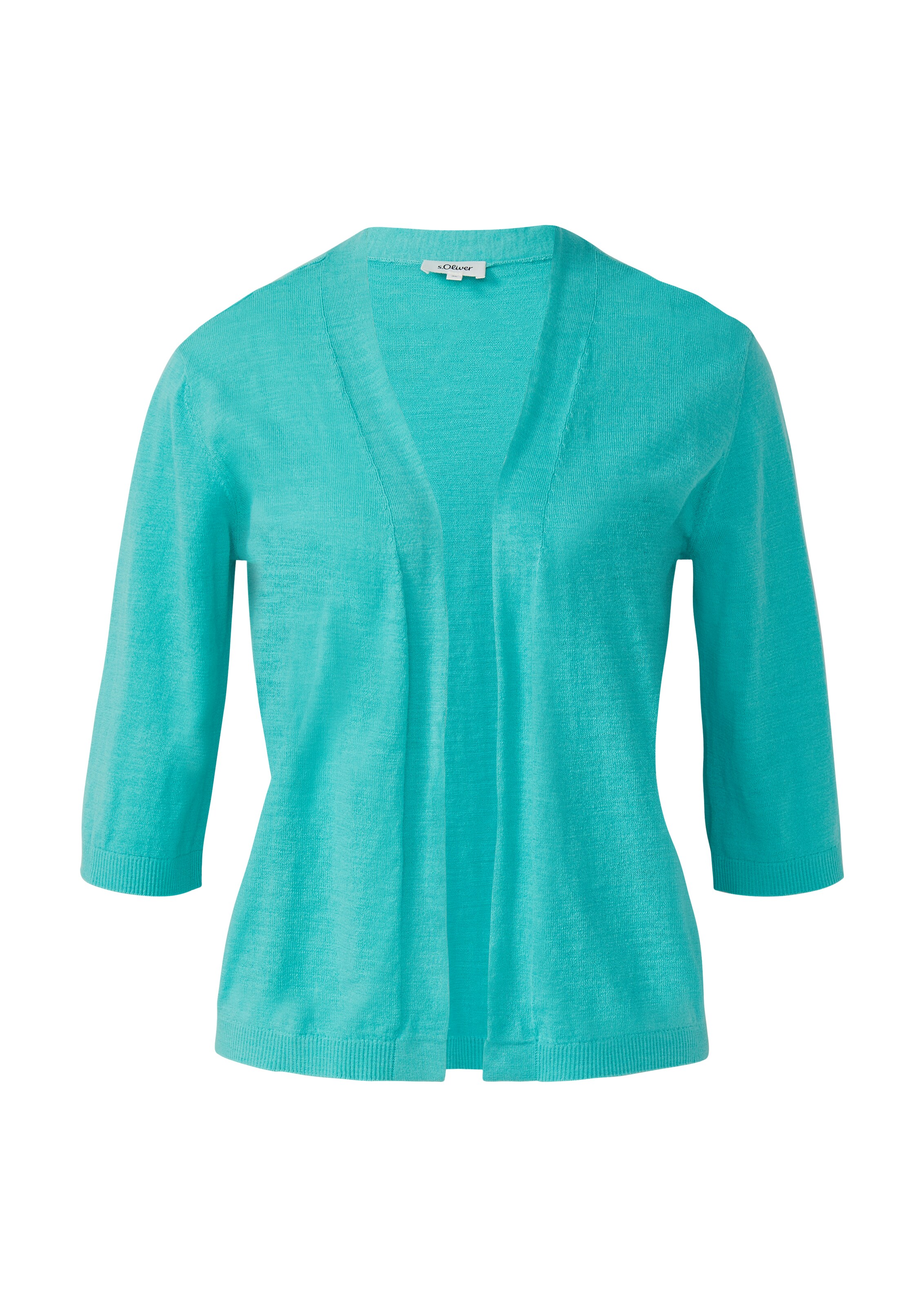 Cardigan s.Oliver en bleu : devant