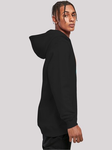 Sweat-shirt 'Berg Sonnenuntergang Retro' F4NT4STIC en noir