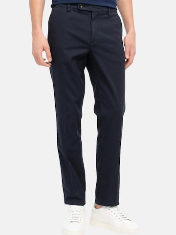 Manuel Ritz - regular Pantalón de pinzas en azul: frente