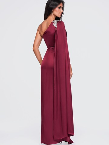 Ombre Abendkleid‌‌‌ in Rot