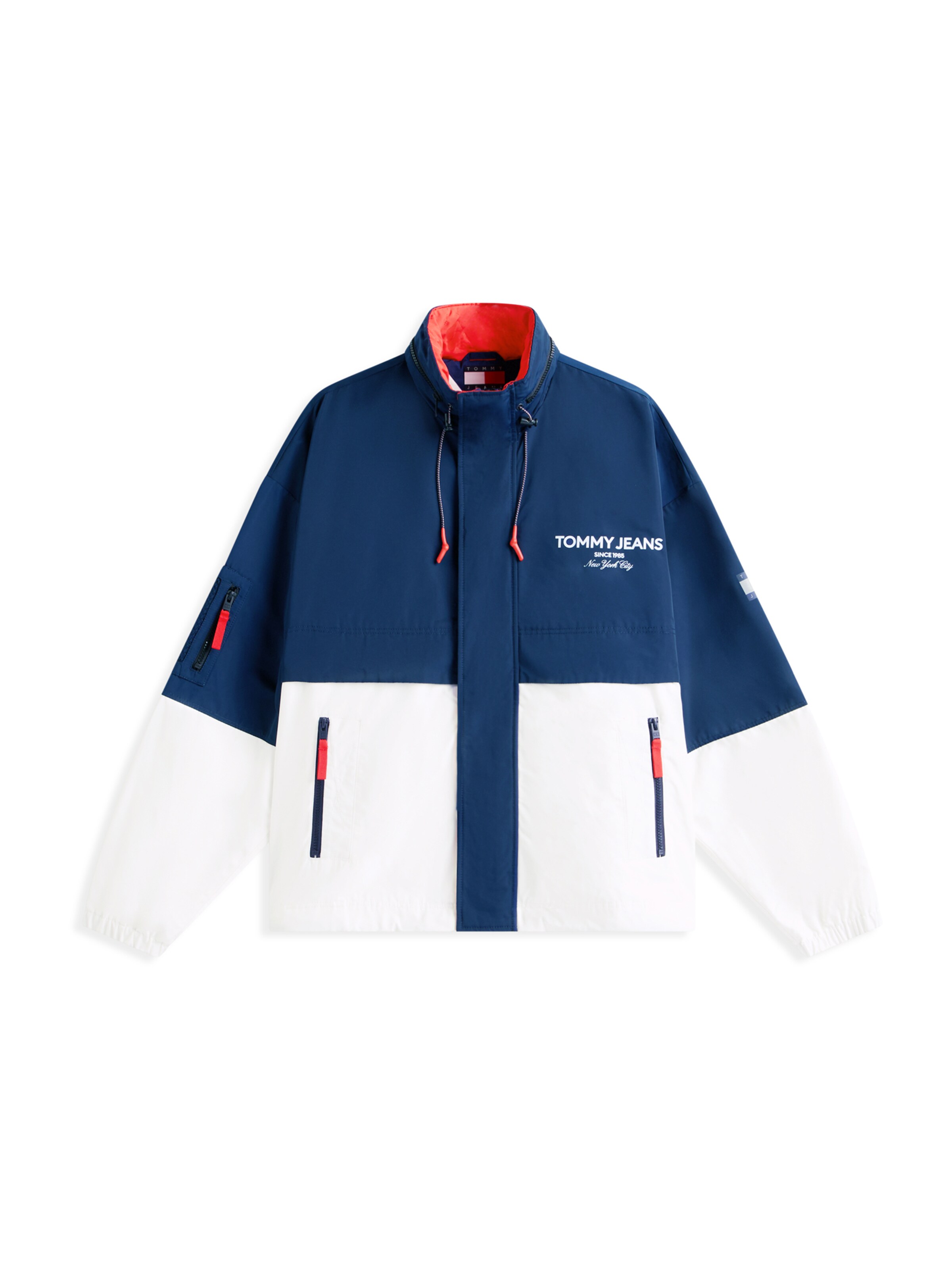 Veste mi-saison Tommy Jeans en bleu : devant