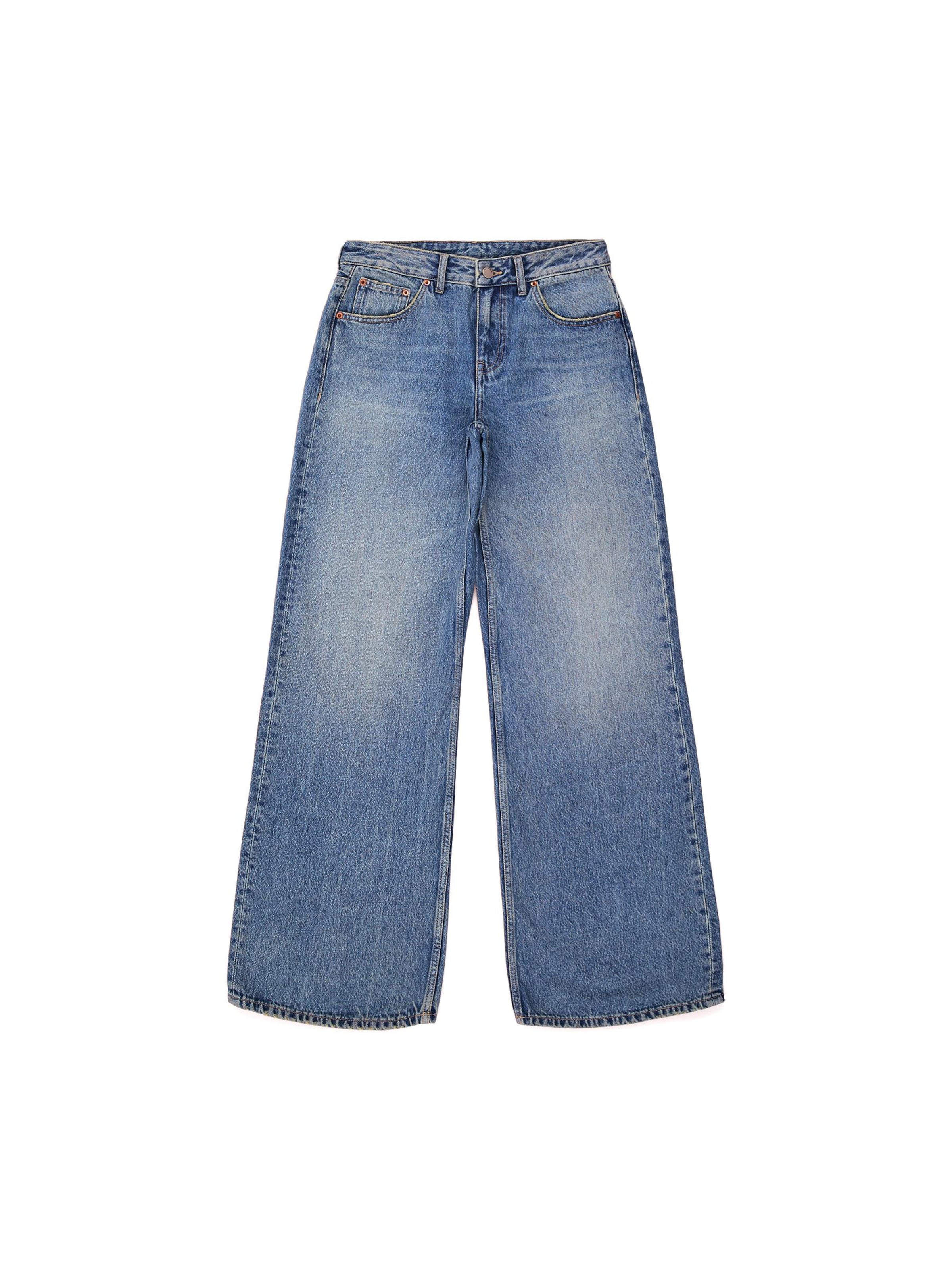Dr. Denim Jeans 'Rhue Wide'‌‌ in Blau: Vorderseite