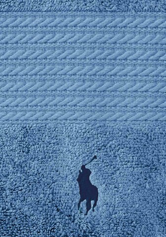 Ralph Lauren Home Towel 'PLAYER' in Blue