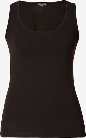 BASE LEVEL Top 'Yippie' in Black: front