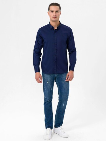 Daniel Hills Regular Fit Paita värissä sininen