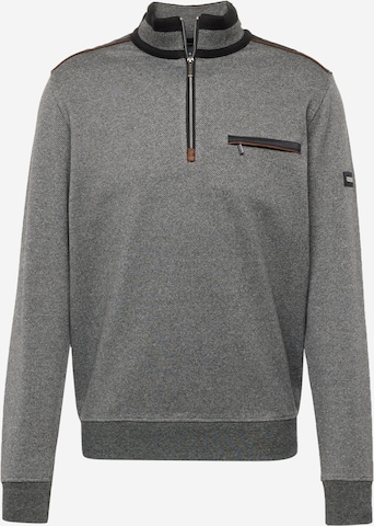 bugatti Sweatshirt in Grey: front